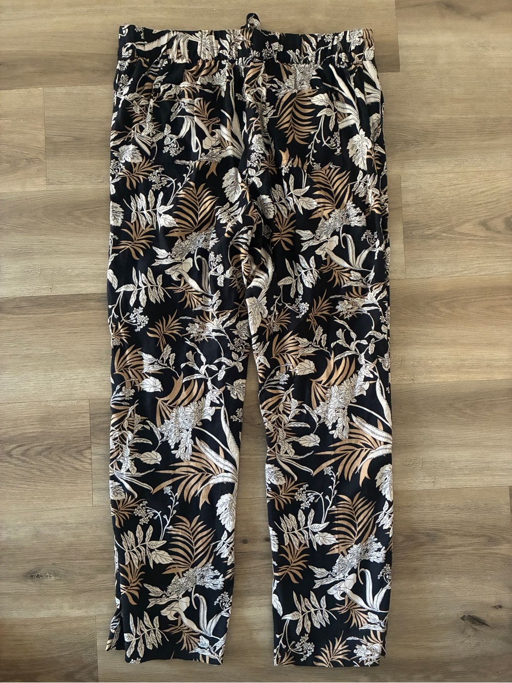 Pe Se Women’s Linen Blend Tropical Print Pants, Large | NWOT - Picture 8 of 10